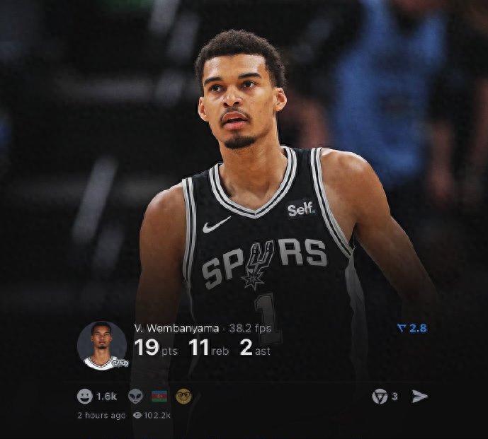 开云官方-马刺四杀雷霆,叫嚣王朝为时尚早!文班暴露三个致命问题,难走远!