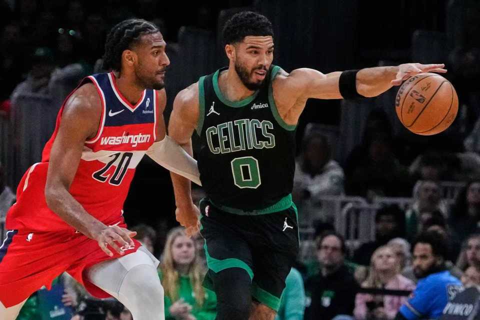 开云官方-交锋11连胜！绿军送奇才11连败 塔图姆20+14+7特雷杨复出全败